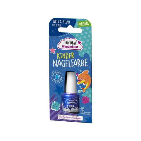 Kinder Nagelfarbe, abwaschbar "Bella Blau", ohne Zertifizierung