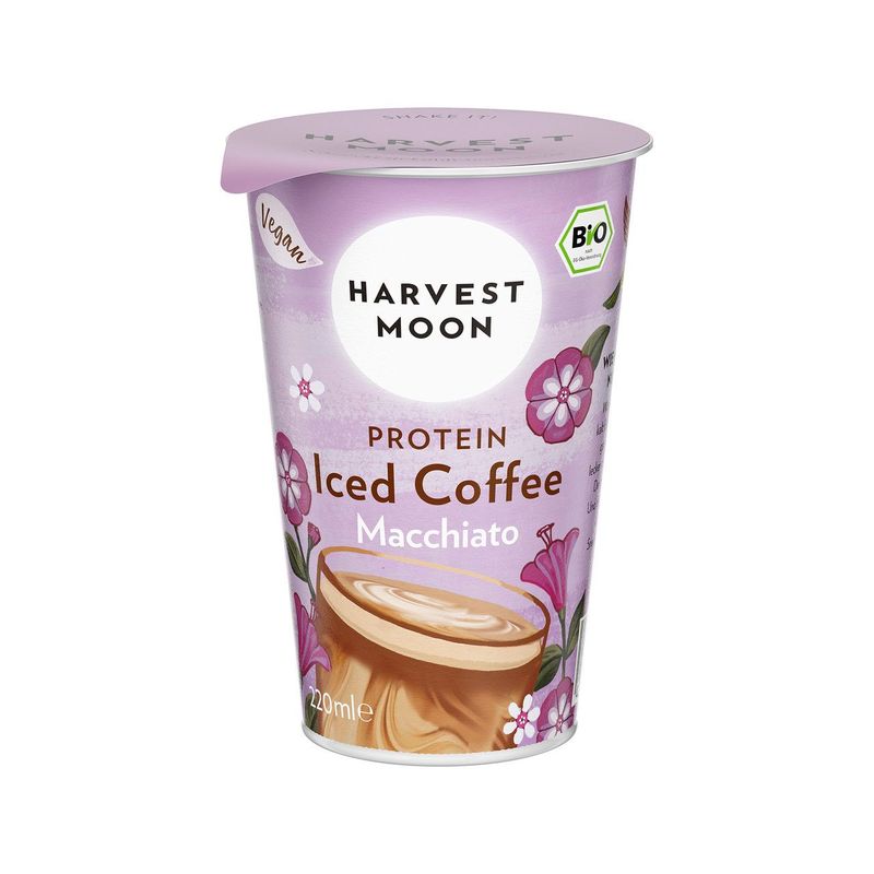 Iced Protein Coffee Macchiato auf Kokosbasis, EU Bio