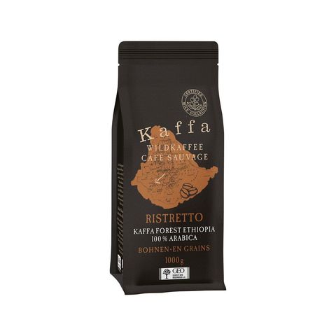Wildkaffee Kaffa Ristretto Bohnen, Schweizer Bio-Verordnung