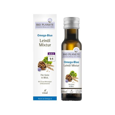 Omega Blue Leinöl-Mixtur, EU Bio