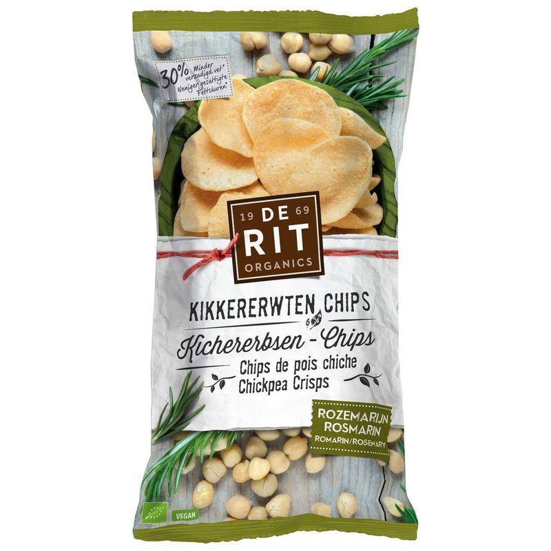 Kichererbsen-Chips Rosmarin, EU Bio