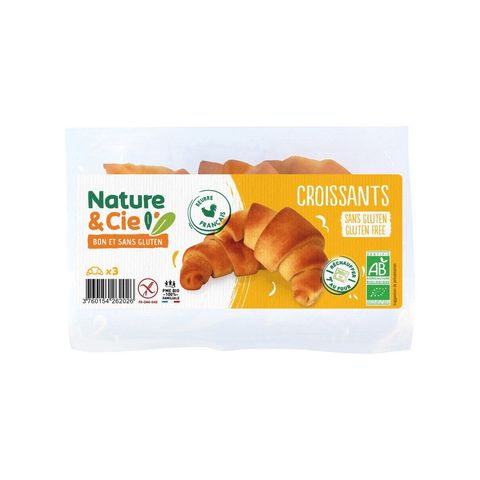Croissants 3 Stk glutenfrei, EU Bio