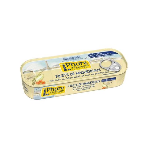 Makrelenfilets Bio-Muscadet & Gewürze, ohne Zertifizierung
