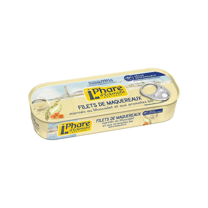 Makrelenfilets Bio-Muscadet & Gewürze, ohne Zertifizierung
