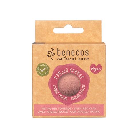 Konjac Sponge - red clay, ohne Zertifizierung