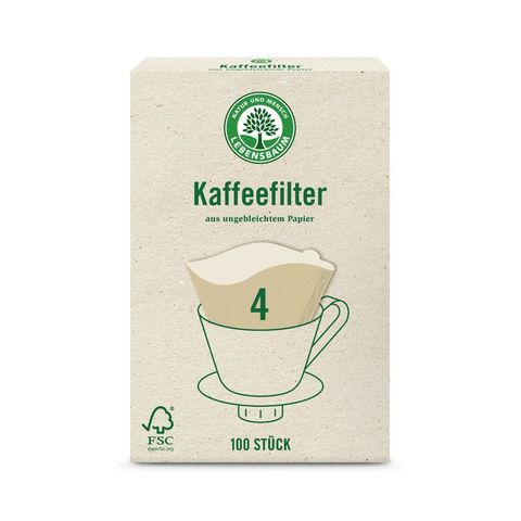Kaffeefilter Gr. 4, ohne Zertifizierung