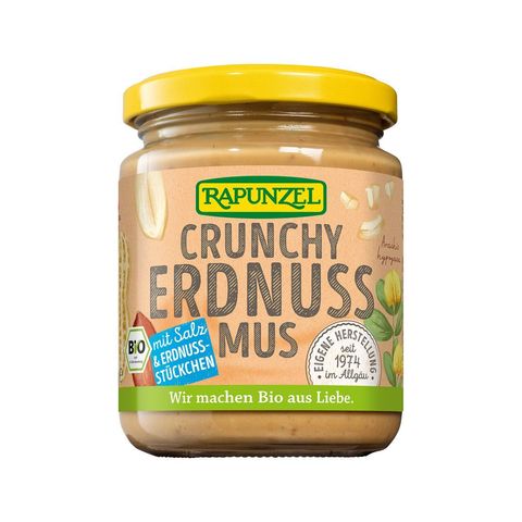 Erdnussmus Crunchy mit Salz, EU Bio