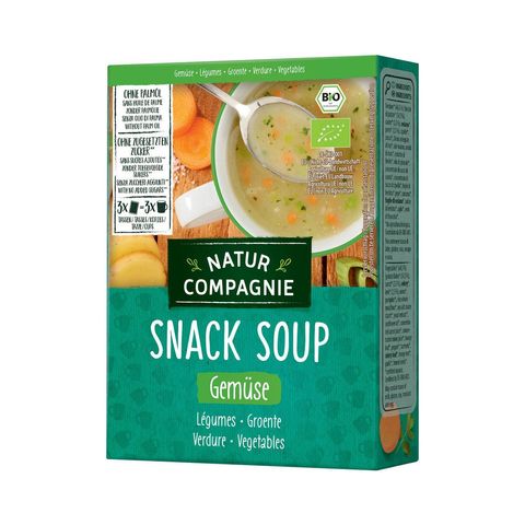Instant-Suppe Gemüse, EU Bio