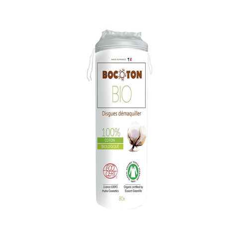 Wattepads rund, ECOCERT