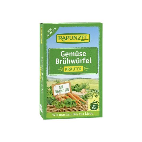 Gemüsebrühe 8 Würfel, EU Bio