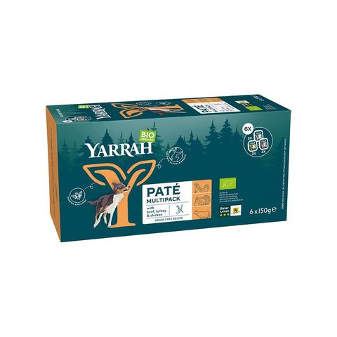 Hundefutter Paté Multipack grain free, EU Bio
