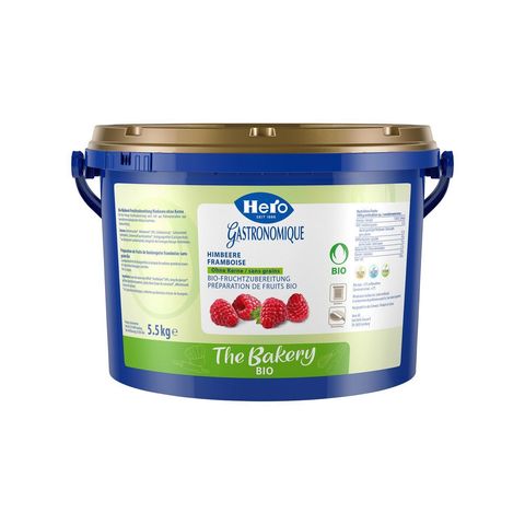 Marmelade Himbeer ohne Kern, Bio Knospe