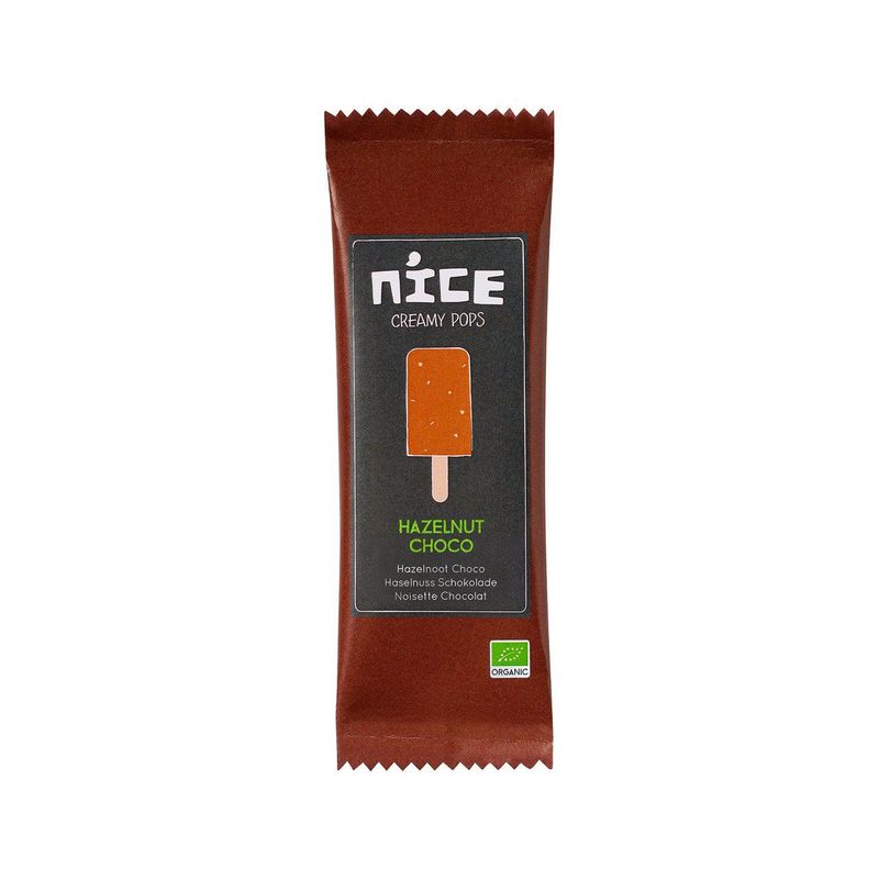 Glacé Stängeli Haselnuss Schoko, EU Bio