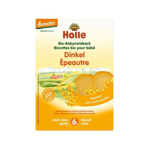 Babyzwieback Dinkel, Demeter