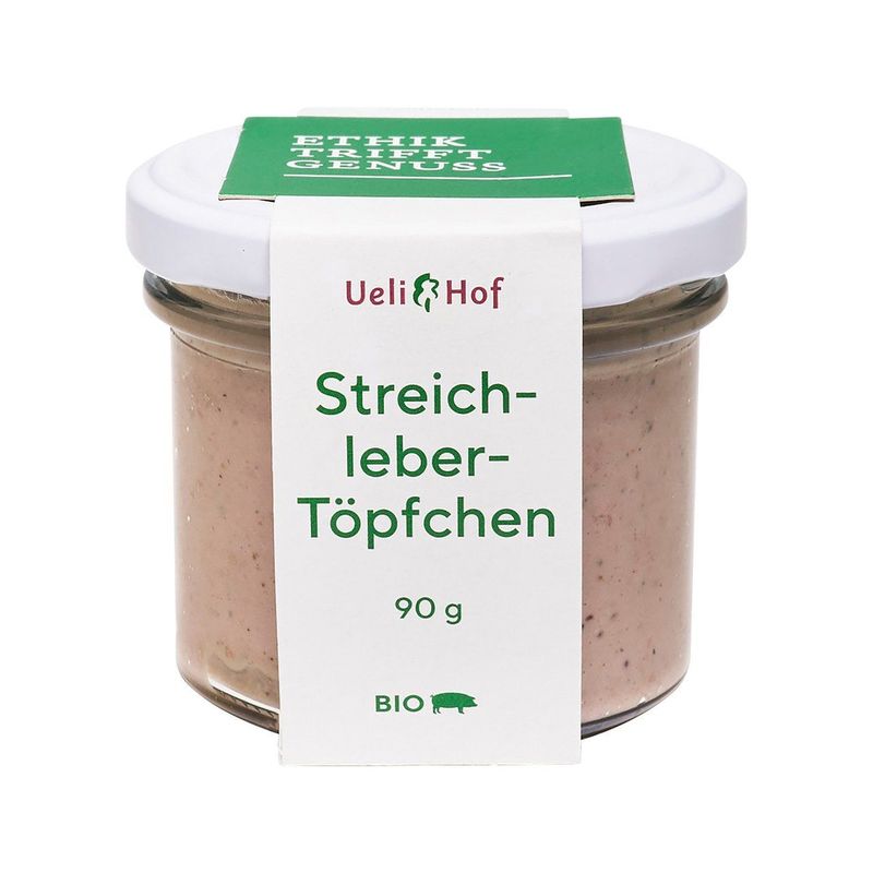 Streichlebertöpfchen, Bio Knospe Schweiz