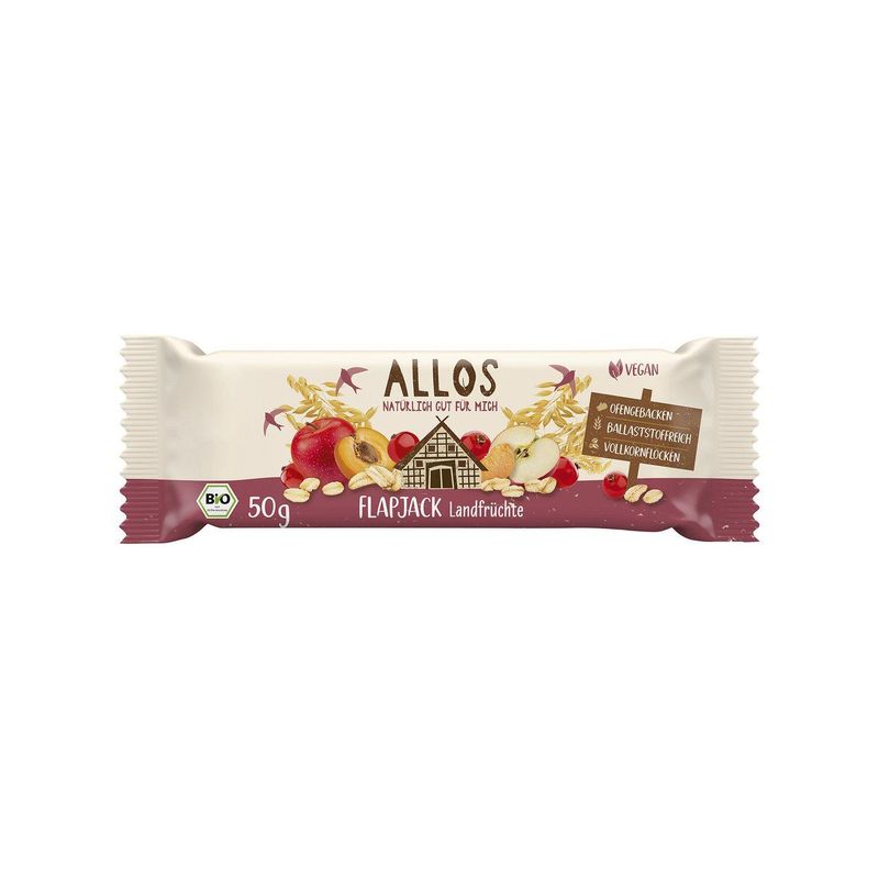 Hafer Flapjack Landfrüchte, EU Bio