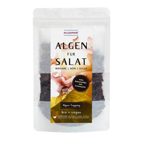 Algen-Topping für Salate (Wakame, Nori, Dulse), EU Bio