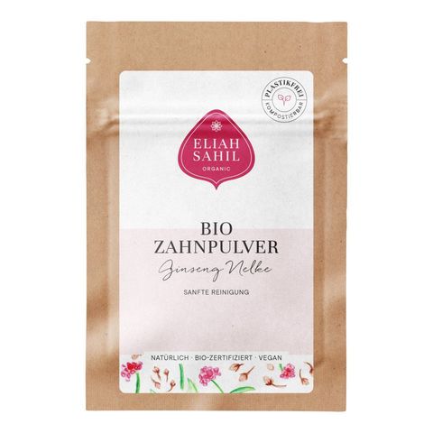 Zahnpulver Ginseng Nelke Travel Size, Austria Bio Garantie