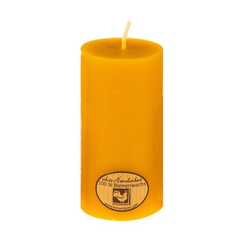 Bienenwachskerze Stumpen, 95 x 45 mm, ohne Zertifizierung