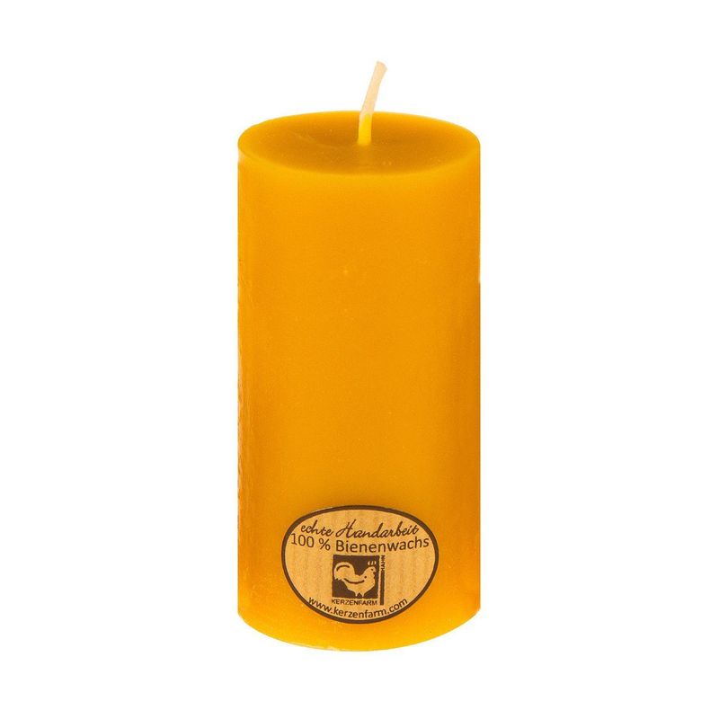 Bienenwachskerze Stumpen, 95 x 45 mm, ohne Zertifizierung