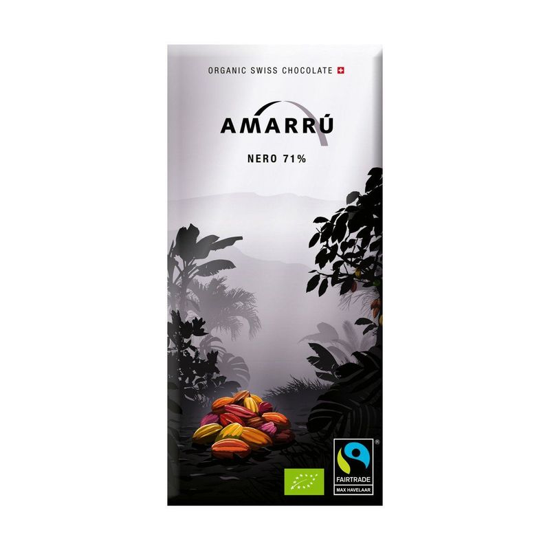 Schokolade Nero 71%, EU Bio / FLO-Fairtrade
