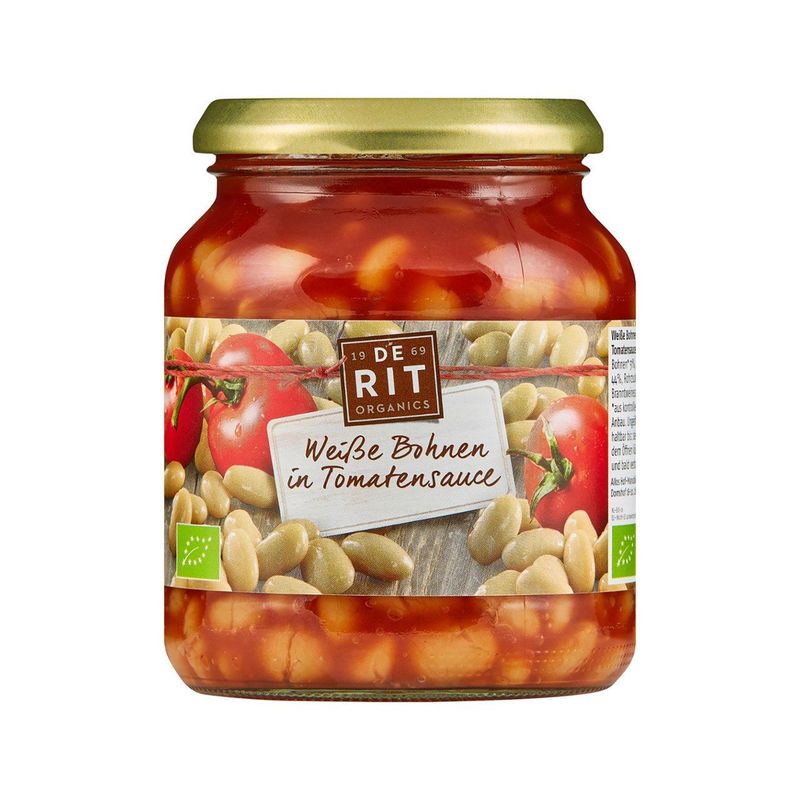 Bohnen weiss in Tomatensauce, EU Bio