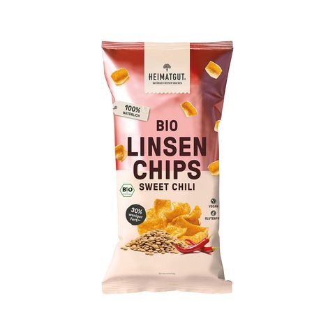 Linsen Chips Sweet Chili, EU Bio