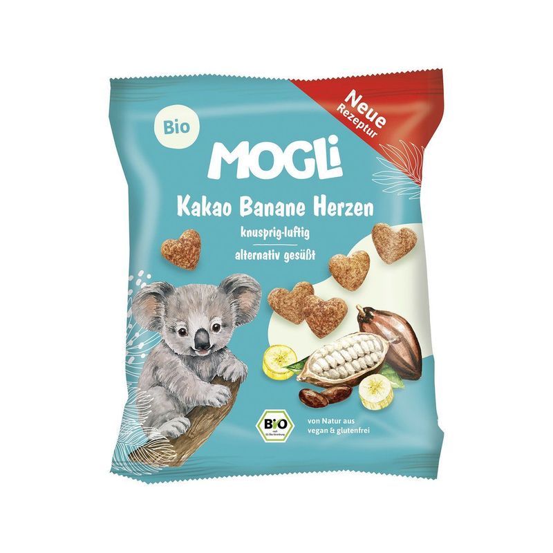Kakao Banane Herzen, EU Bio