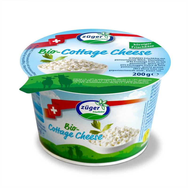 Cottage Cheese, Schweizer Bio-Verordnung