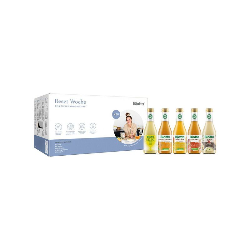 Reset Woche, Fruchtsaft, -cocktail, Suppe, Schweizer Bio-Verordnung