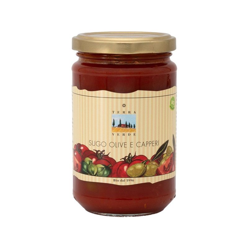 Sugo Olive e Capperi, EU Bio