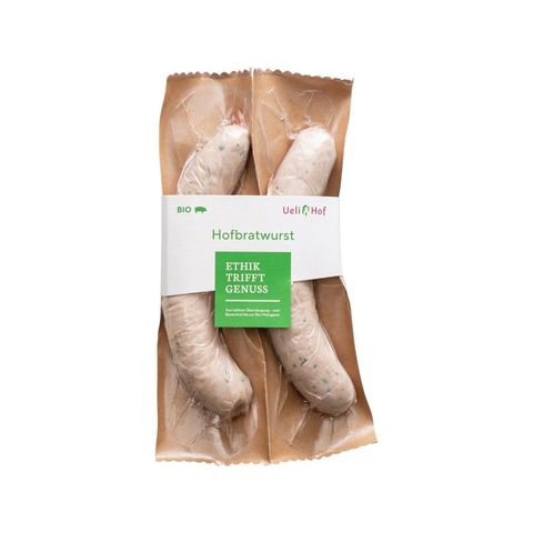 Hofbratwurst, Bio Knospe Schweiz