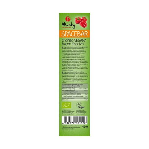 Seitan Chorizo Snacker, EU Bio