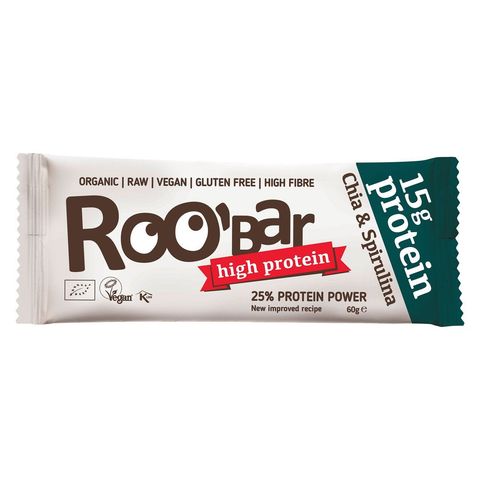 Rohkost Protein Riegel Chia & Spirulina, EU Bio