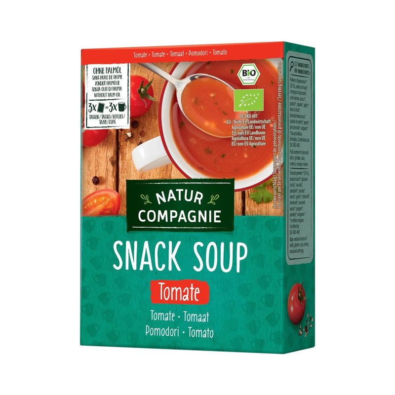Instant-Suppe Tomate, EU Bio