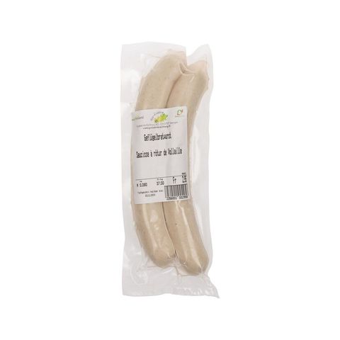 TK Geflügel Bratwurst, Bio Knospe Schweiz
