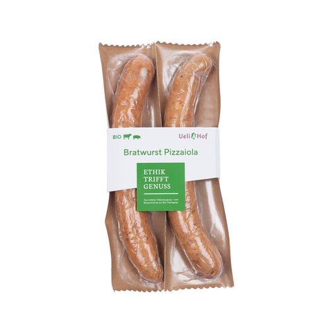 Bratwurst Pizzaiola, Schweizer Bio-Verordnung