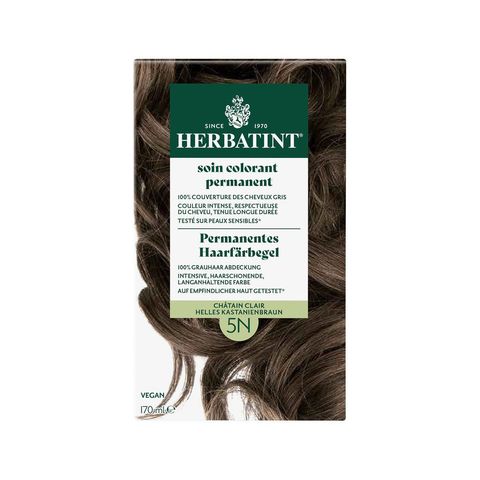 Haarfärbegel 5N Helles Kastanienbraun, ohne Zertifizierung