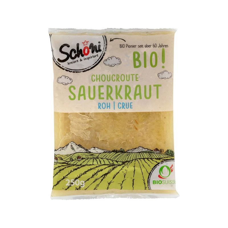 Sauerkraut roh, Bio Knospe Schweiz