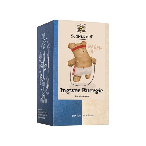 Ingwer Energie, Gewürztee, EU Bio