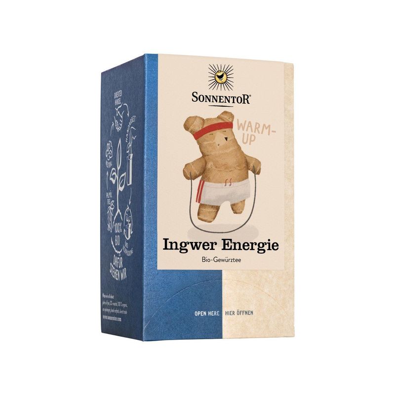 Ingwer Energie, Gewürztee, EU Bio