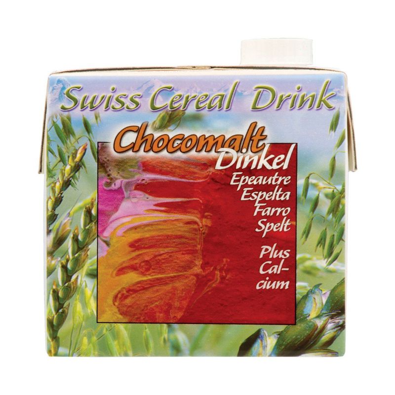 Swiss Cereal Drink Dinkel Chocomalt Plus Calzium, Schweizer Bio-Verordnung