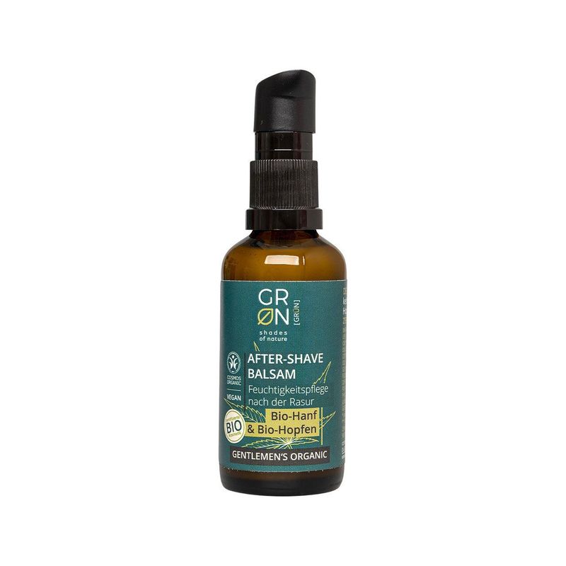After Shave Balm GENTLEMEN'S -Hanf & Hopfen, BDIH COSMOS ORGANIC
