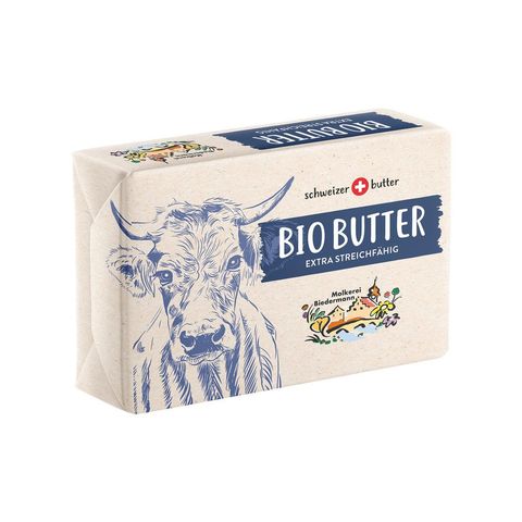 Butter past., Schweizer Bio-Verordnung