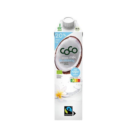 Coco Milk zum Trinken 2.0% no sugar, EU Bio / FLO-Fairtrade
