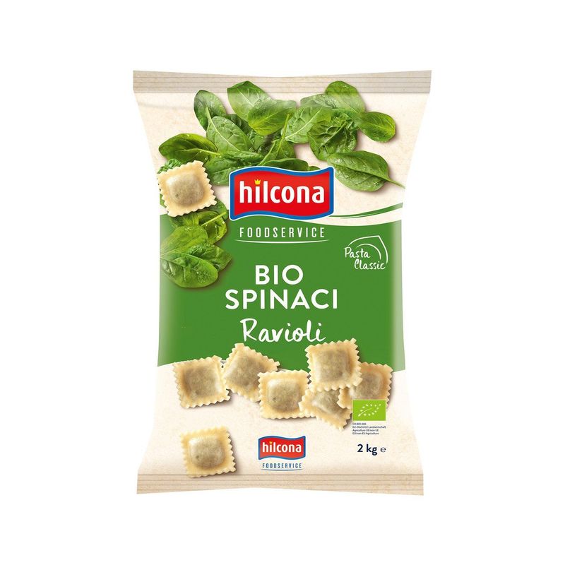 TK Ravioli Spinaci, Schweizer Bio-Verordnung