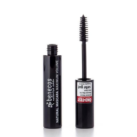 Mascara Maximum Volume deep black, Kontrollierte Naturkosmetik