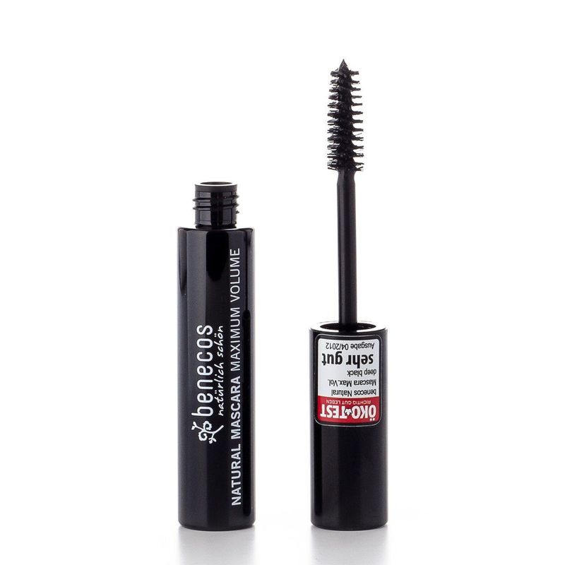 Mascara Maximum Volume deep black, Kontrollierte Naturkosmetik
