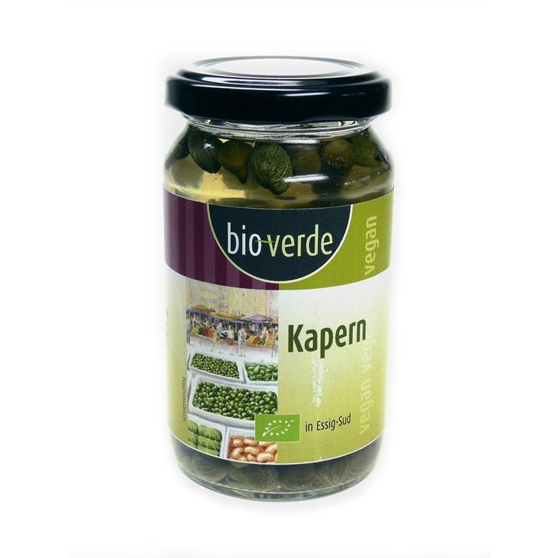 Kapern in Essigsud, EU Bio