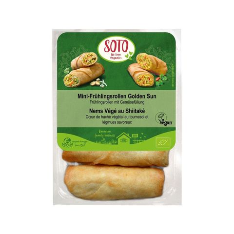 Mini Frühlingsrollen Golden Sun, EU Bio